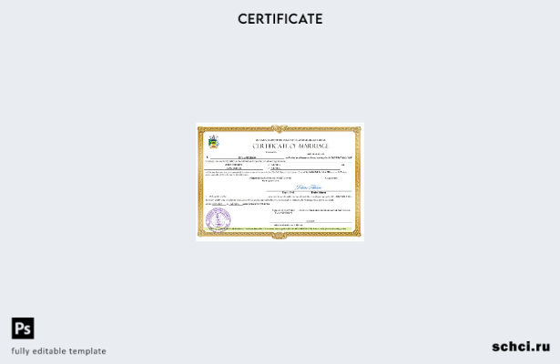 цифровая загрузка свидетельства о браке на Соломоновых Островах в формате Word и